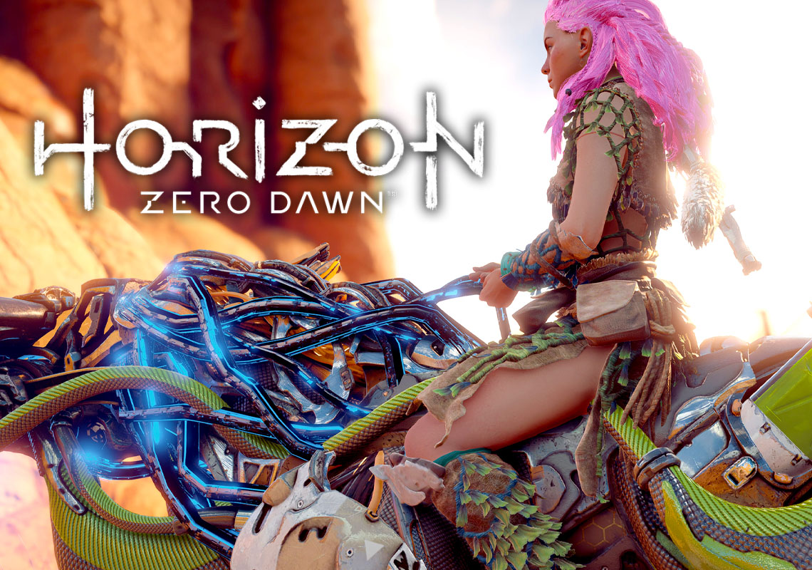 Horizon Zero Dawn streaming on youtube by Jay Zippo