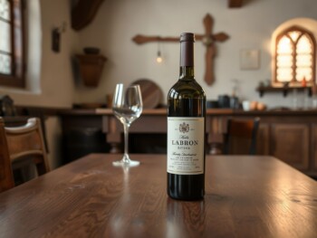 {"prompt":"a single bottle of expensive wine is sitting on a large wooden table with one wine glass behind it, in a medieval kitchen","originalPrompt":"a single bottle of expensive wine is sitting on a large wooden table with one wine glass behind it, in a medieval kitchen","width":1478,"height":1108,"seed":383465,"model":"flux","enhance":false,"nologo":true,"negative_prompt":"worst quality, blurry","nofeed":true,"safe":true,"quality":"medium","image":null,"isMature":false,"isChild":false}